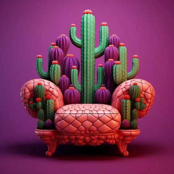 Incorporating Cactus Chairs into Outdoor Decor