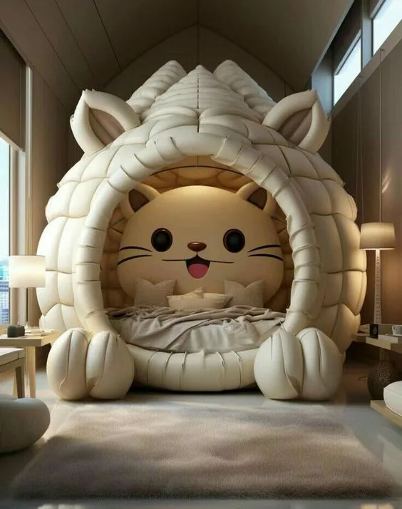 Oversized Animal Shaped Beds for a Wild Sleeping Experience