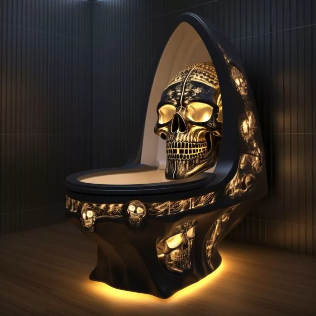 Skull Toilets: Unique Designs & Functional Features