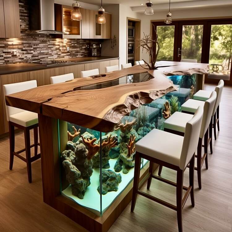 Wood Log Aquarium Kitchen: Benefits & Tips for Aquatic Life