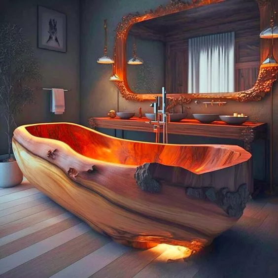 Craftsmanship in Wooden Bathtub Design