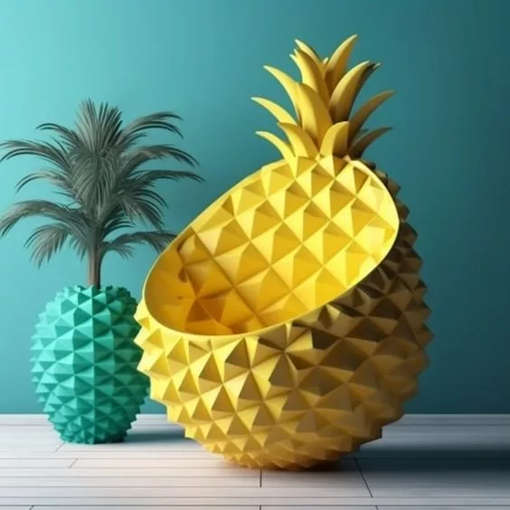 Pineapple Shaped Chair: History, Features & Home Decor Ideas