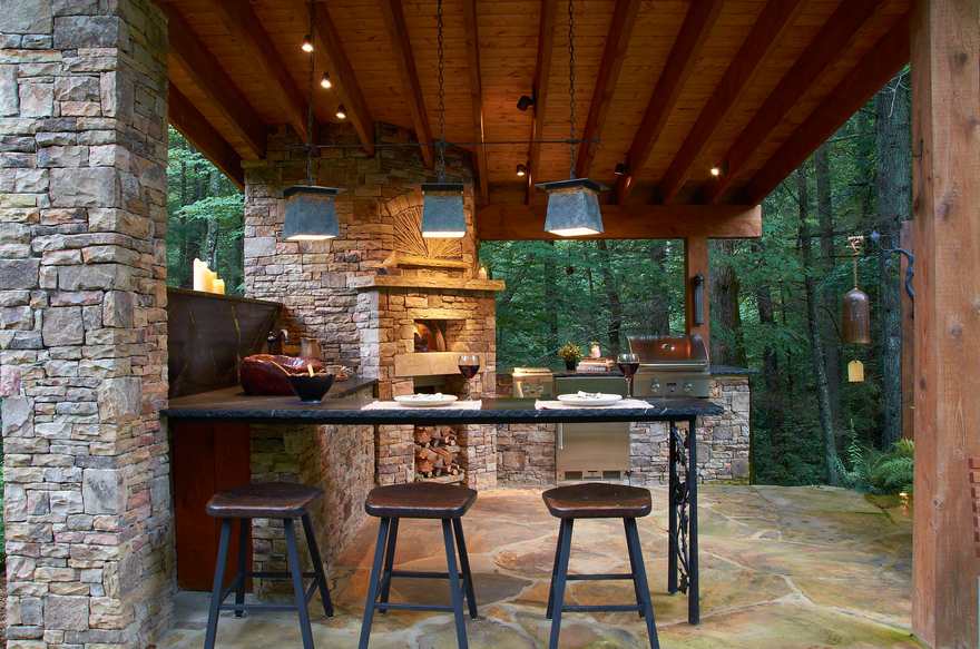 Rustic Outdoor Patios And Decor Ideas