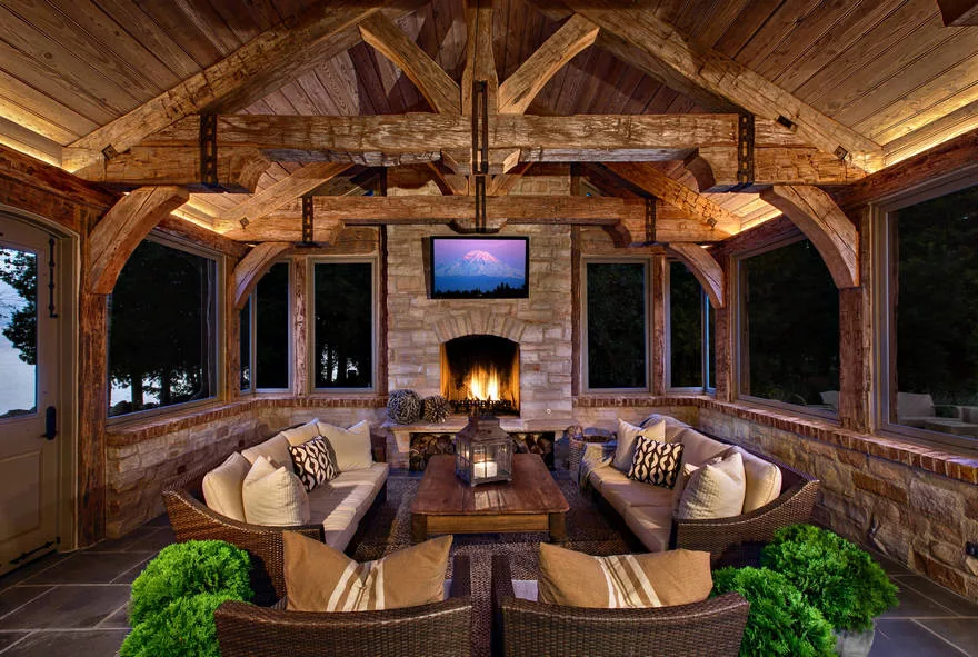 Rustic Outdoor Patios And Decor Ideas