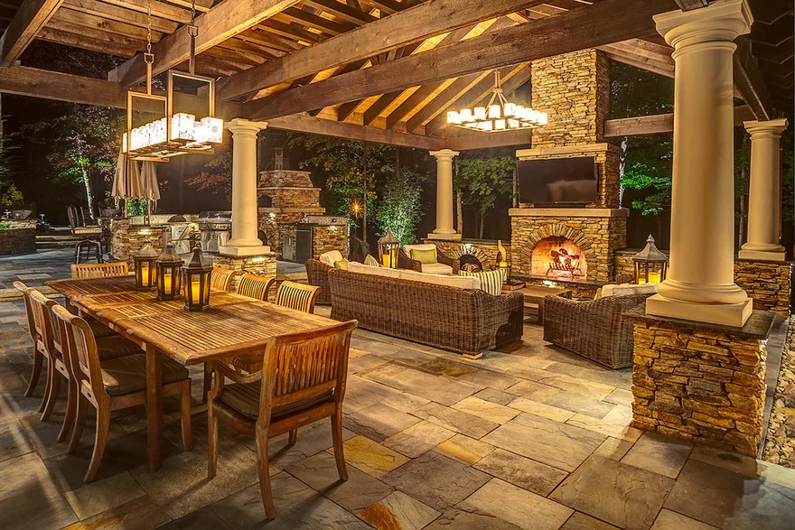 Rustic Outdoor Patios And Decor Ideas