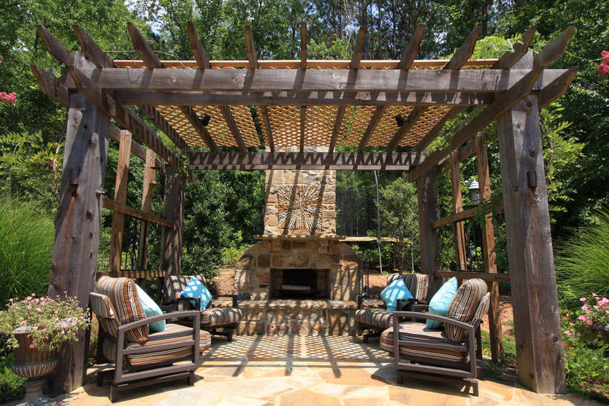 Rustic Outdoor Patios And Decor Ideas