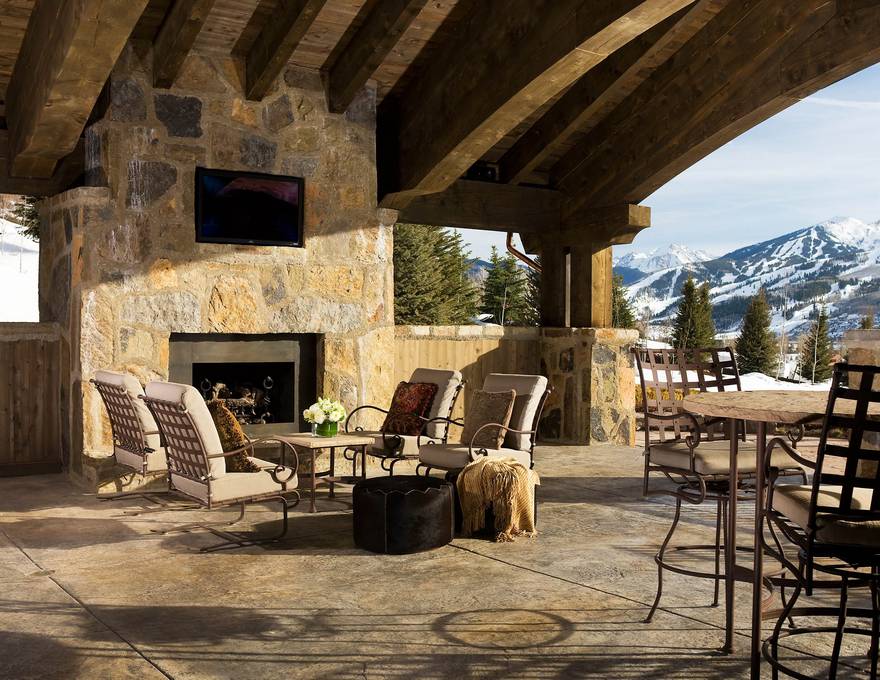 Rustic Outdoor Patios And Decor Ideas