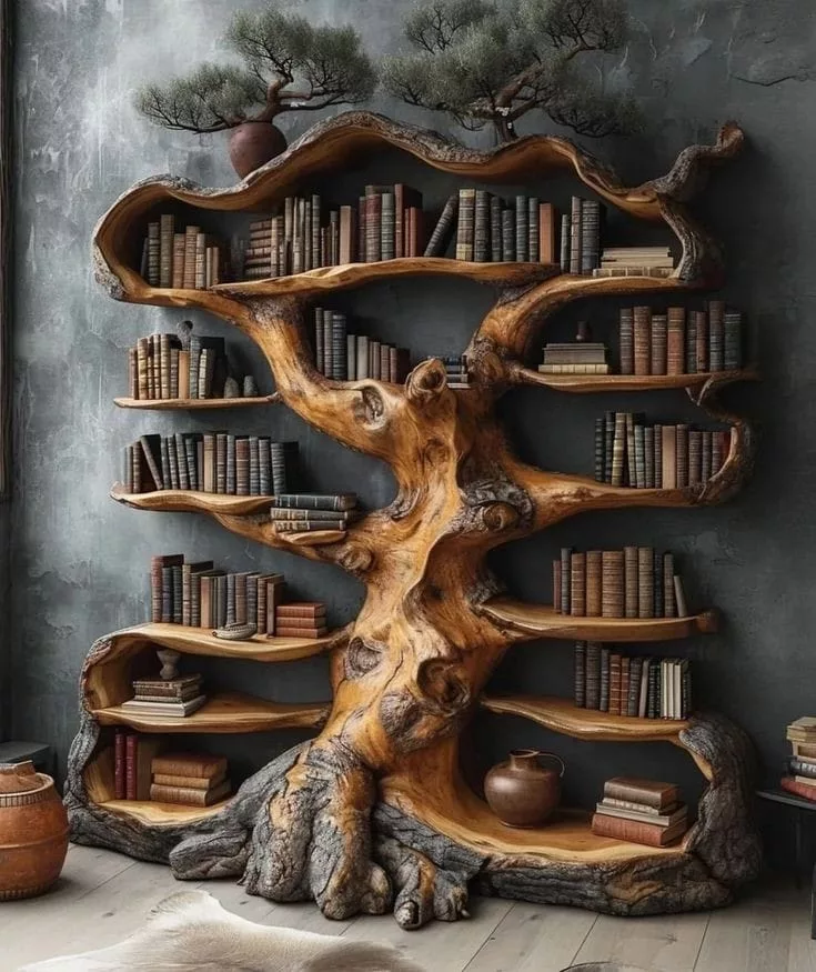 Exploring Unique Tree Bookshelf Styles