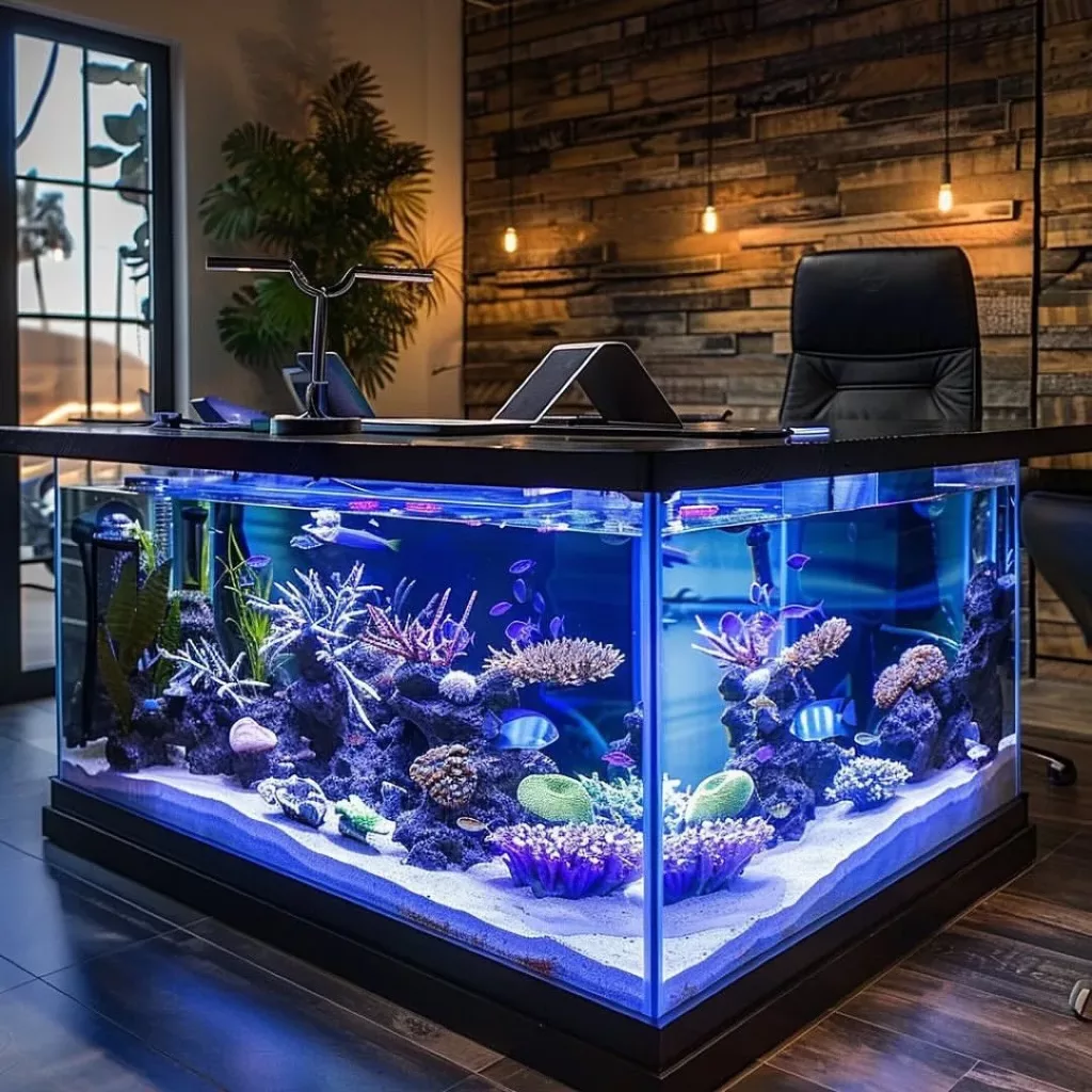 Aquarium Inspired Desk: Creative Ideas & Maintenance Tips