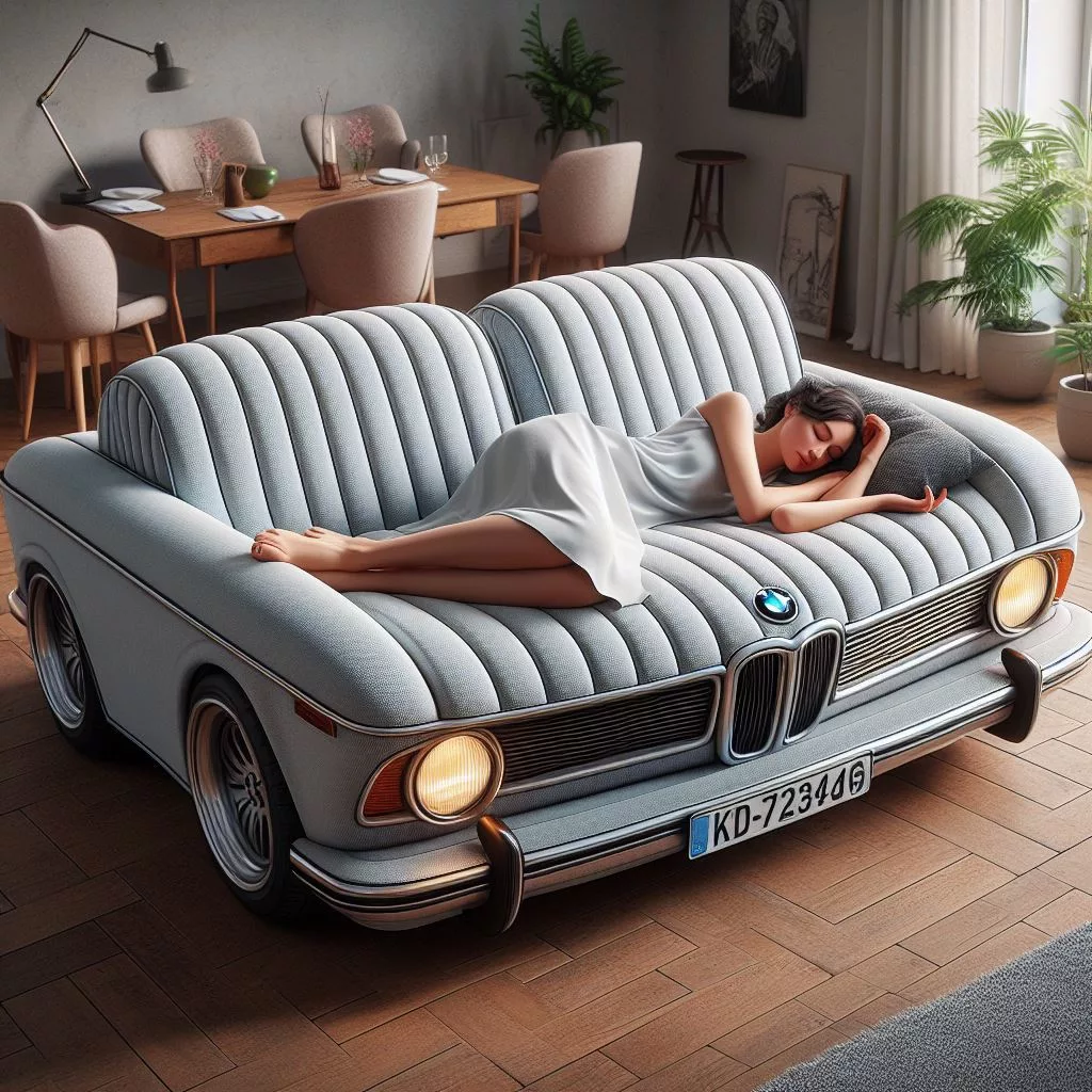 The Ultimate Sofa for BMW Enthusiasts: A Fusion of Comfort and Automotive Passion