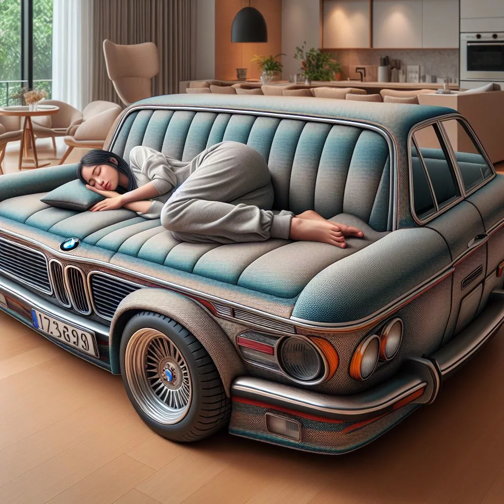 Elevate Your Interiors with the BMW Inspired Fabric Sofa: Form and Function in Perfect Harmony