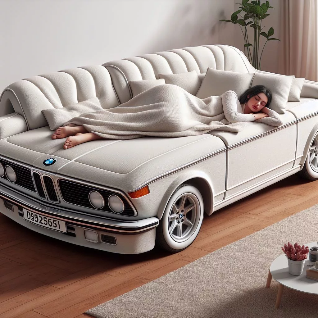 Uncompromised Comfort and Automotive Inspiration: The BMW Inspired Fabric Sofa