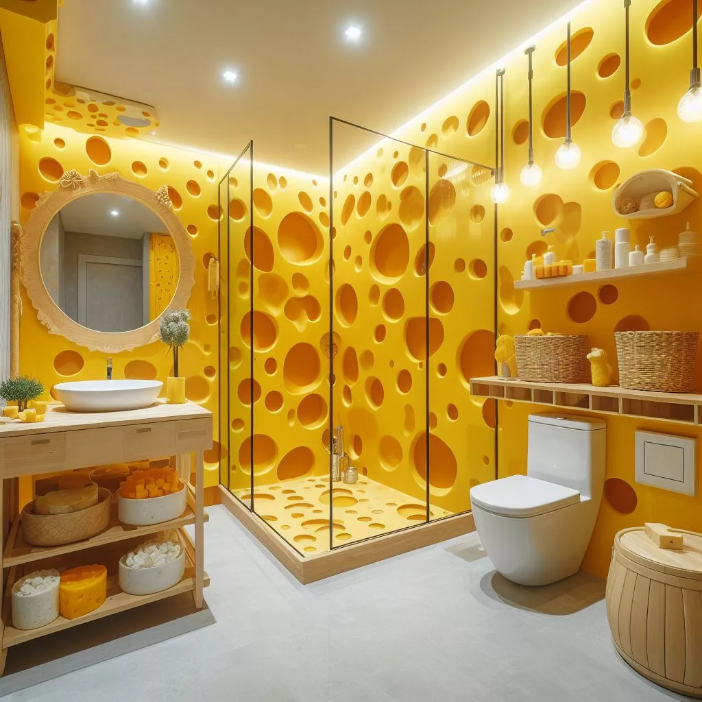 The Gouda Life: A Guide to Creating a Cheese-Themed Bathroom