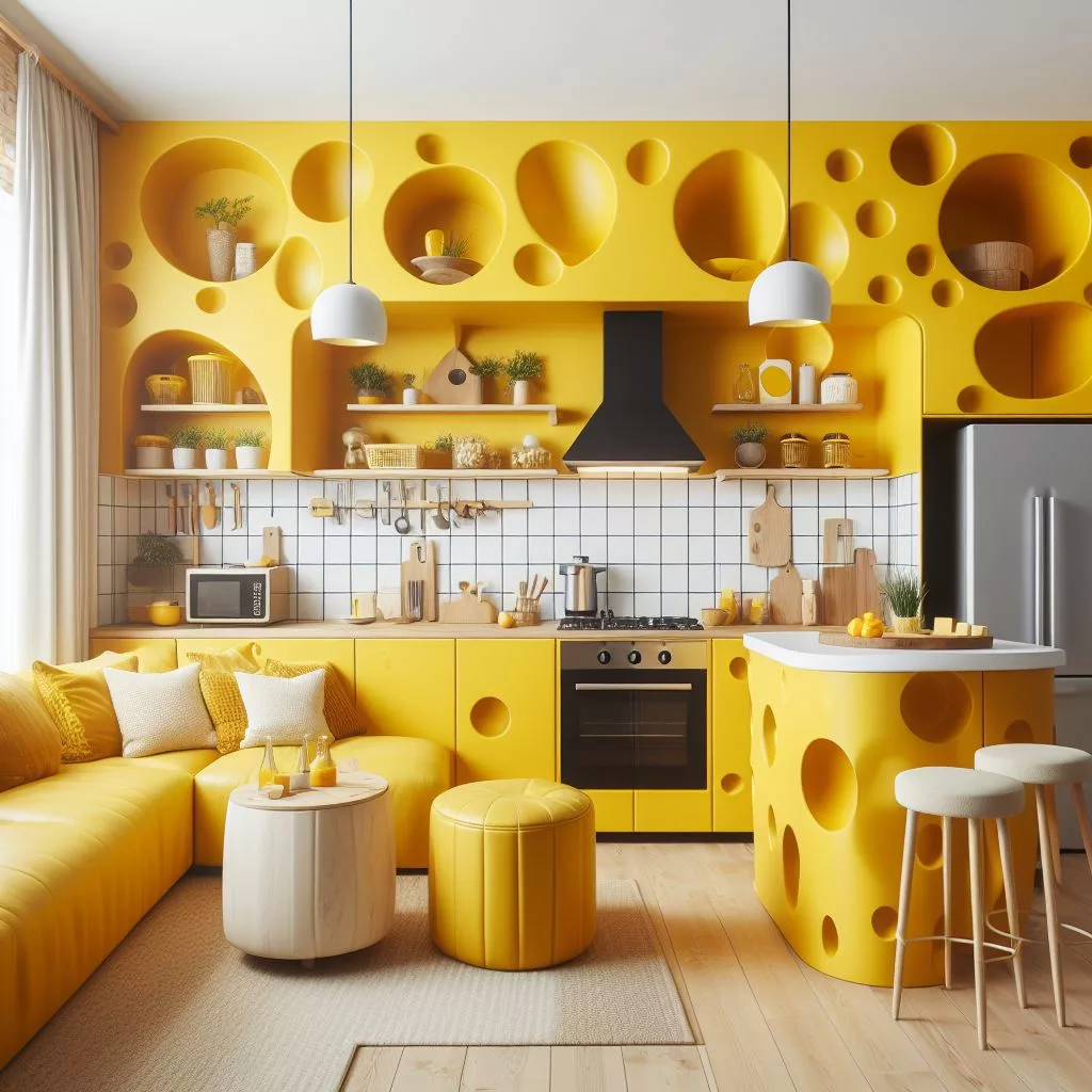 Curds and Color: Incorporating Cheese Hues into Kitchen Design