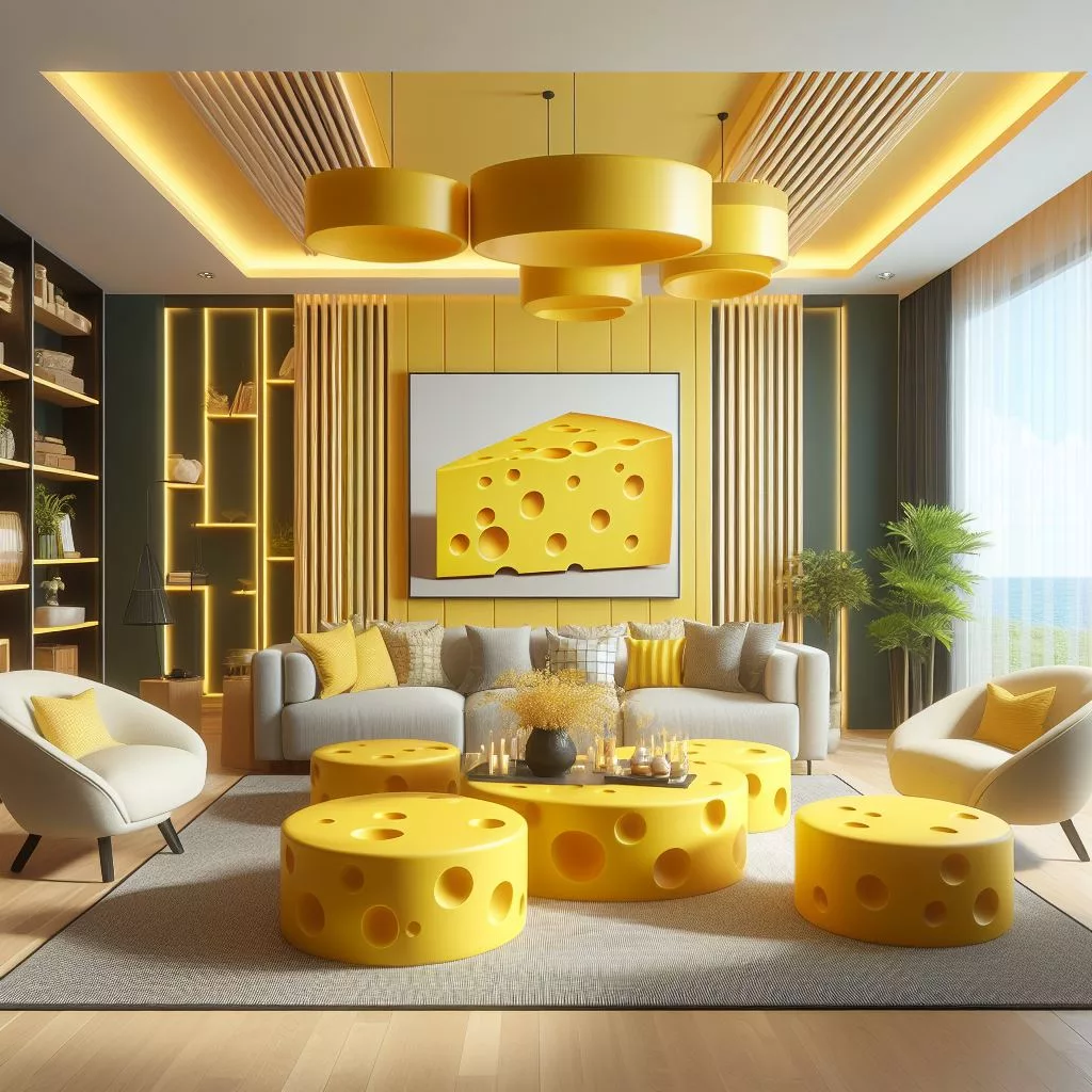 Exploring the Functionality of a Cheese-Shaped Living Space