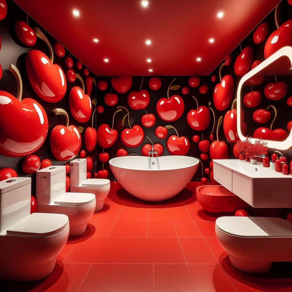 Discover the Versatility of Cherry in Bathroom Decor