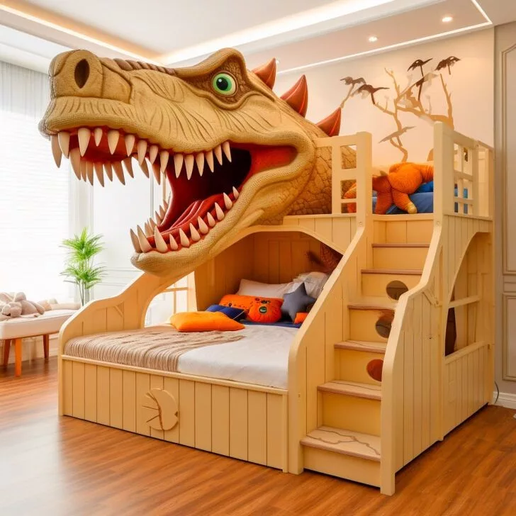 Unveiling the T-Rex Bunk Bed