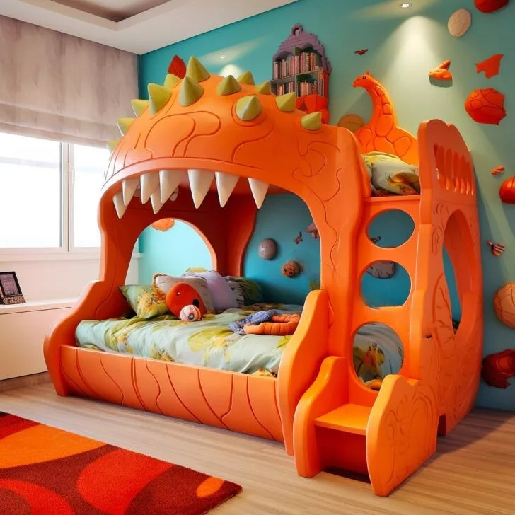 Unveiling the T-Rex Bunk Bed