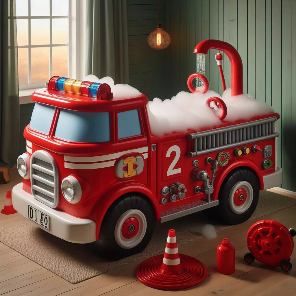 The History of Fire Truck Shaped Bathtubs: A Nostalgic Journey