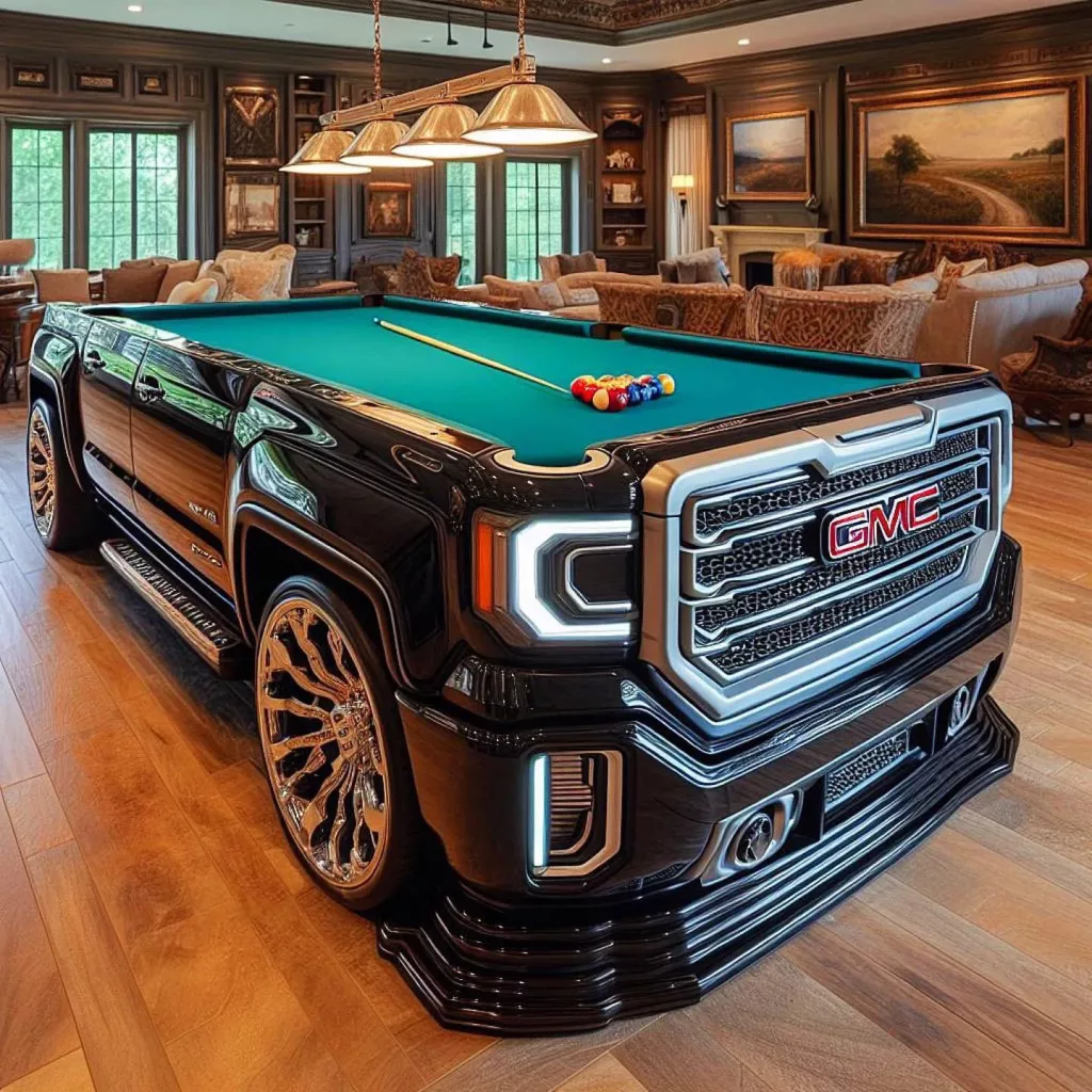 GMC Inspired Pool Table: Innovative Design & Luxury Advantages