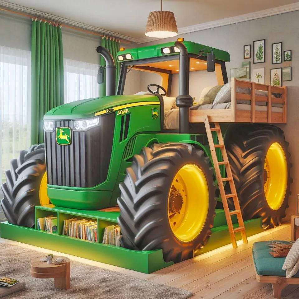 Transforming Bedtime with Giant Tractors