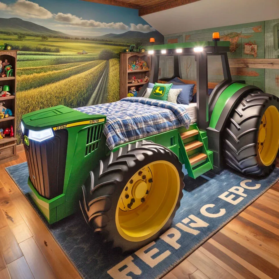 Creative Accessories for Tractor Beds