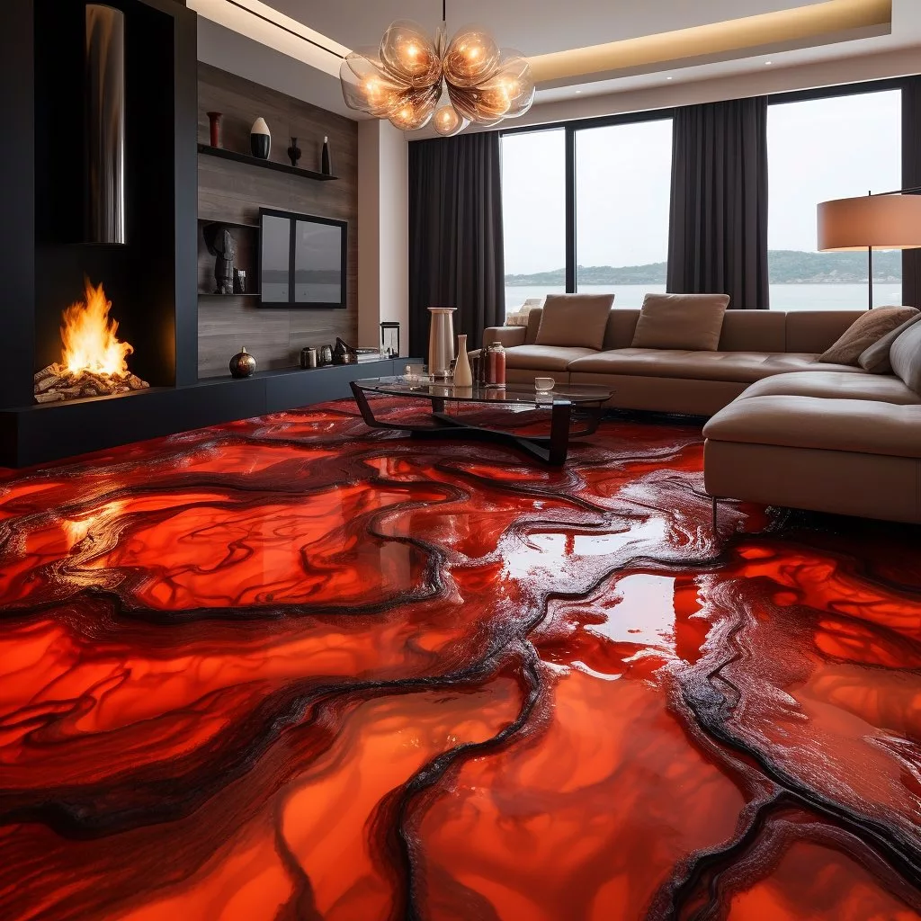 Tips for Lava Flooring Incorporation