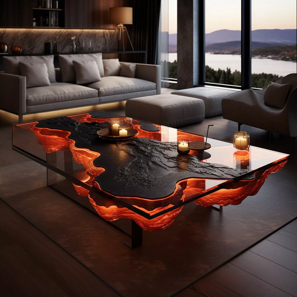 Lava Stone Coffee Table: Global Availability & Unique Features