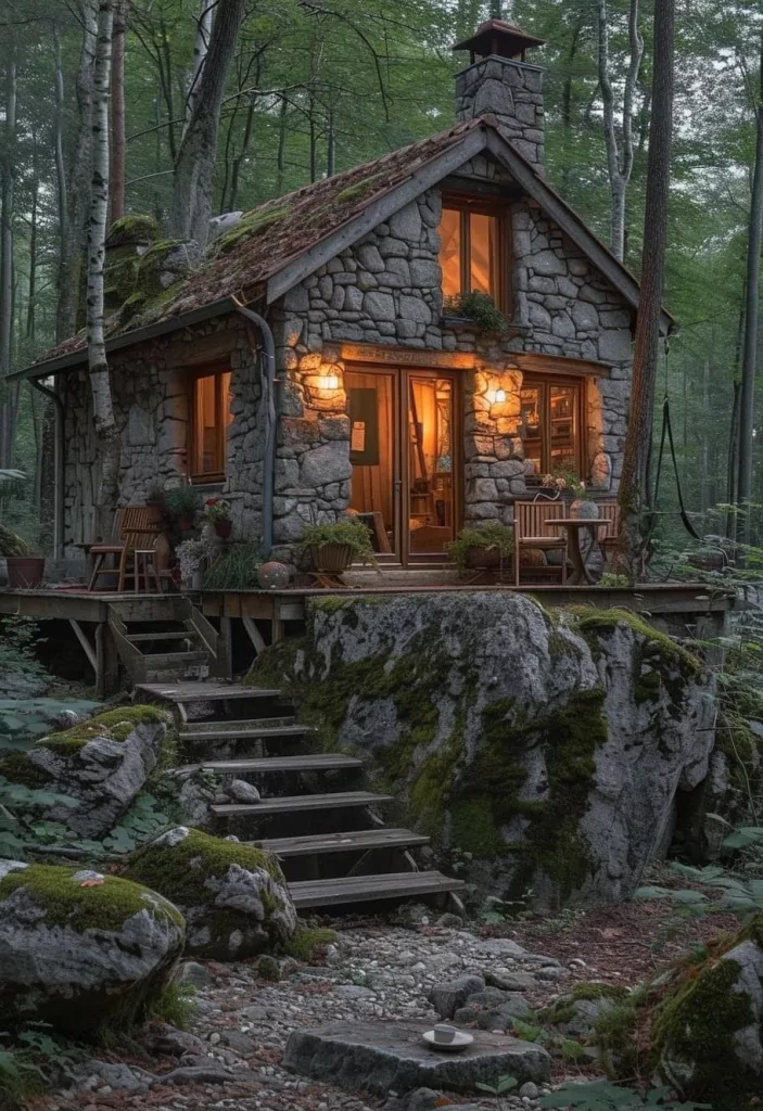 Benefits and Drawbacks of Building a Log Cabin in the Forest