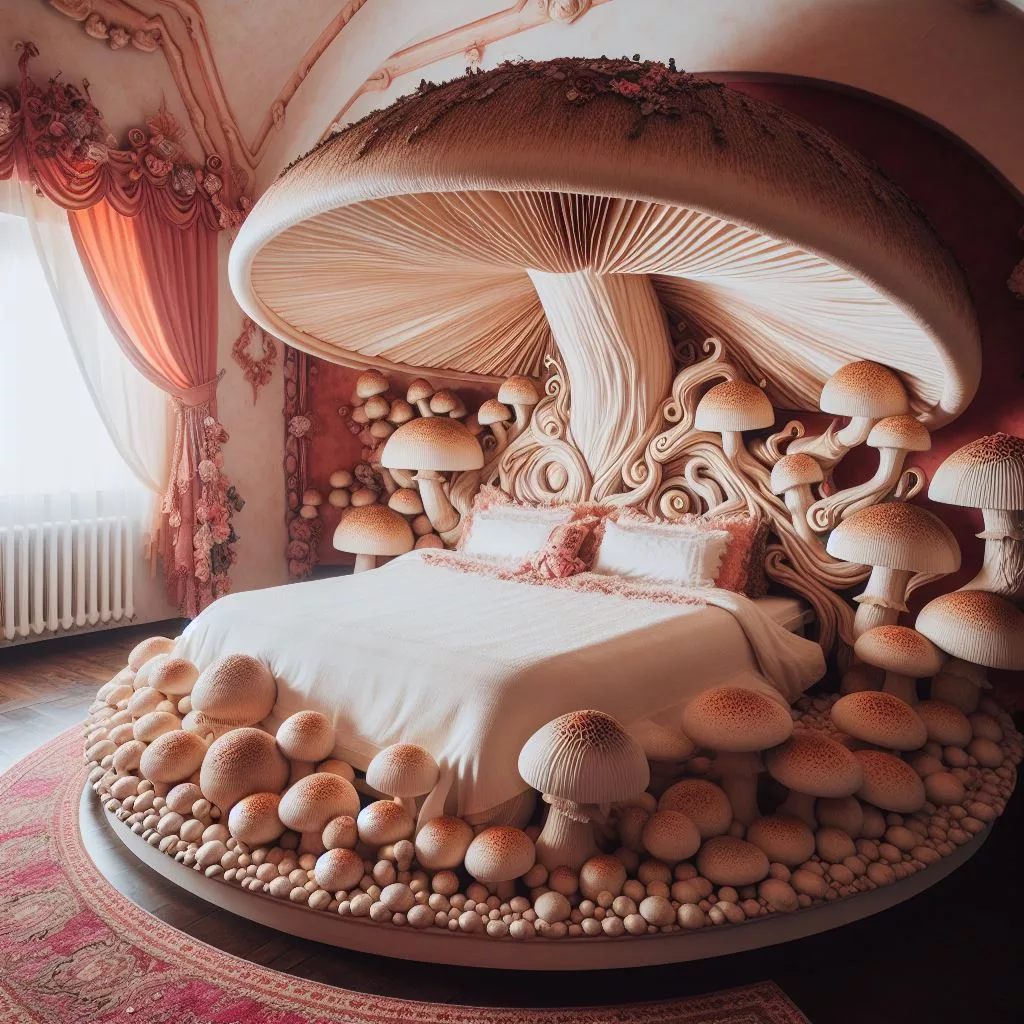 Unique Mushroom Wall Accents