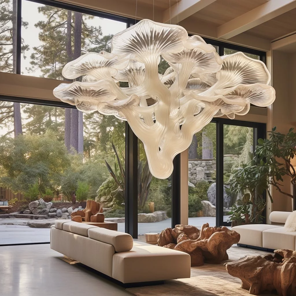 DIY Mushroom Chandelier Projects