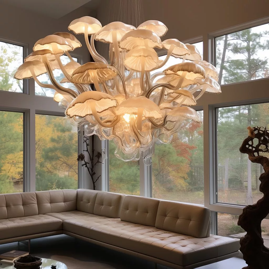 Unique Features of Mushroom Chandeliers