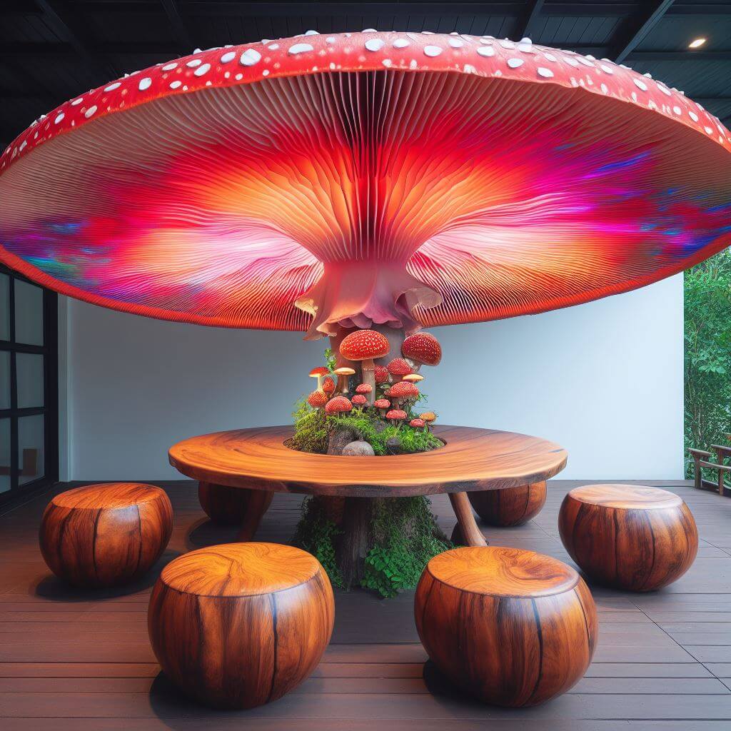 Mushroom Table Types & Home Decor Tips