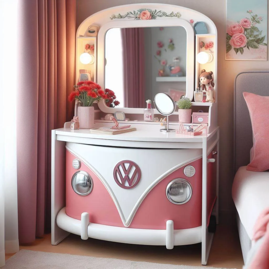 Volkswagen Makeup Table Features