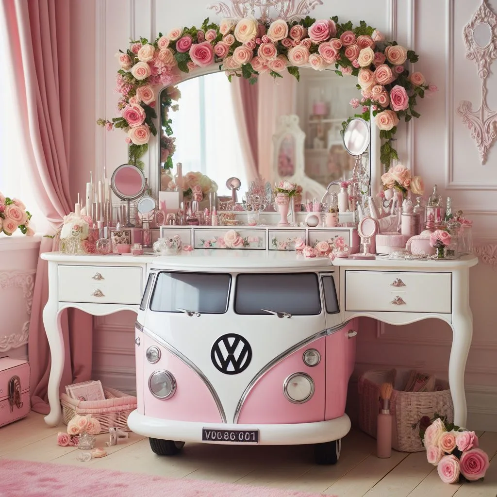 Cost of a Volkswagen Makeup Table