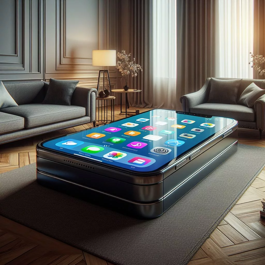 The Smartphone-Shaped Coffee Table: Where Technology Meets Comfort