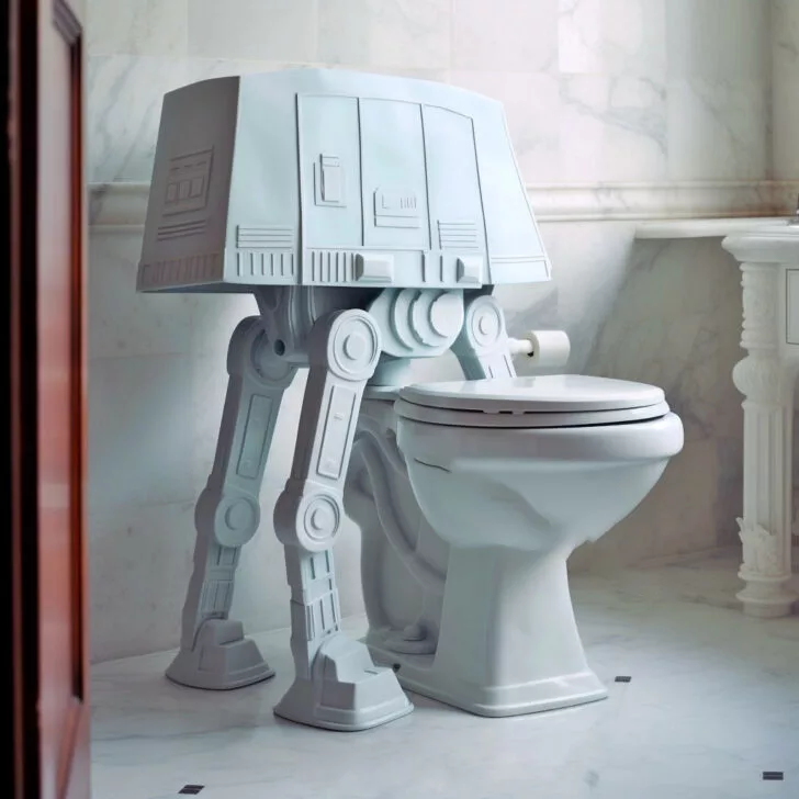 Unique Features of Star Wars Toilets