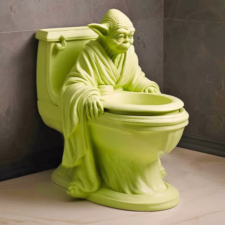 Adding Fun with Star Wars Toilets