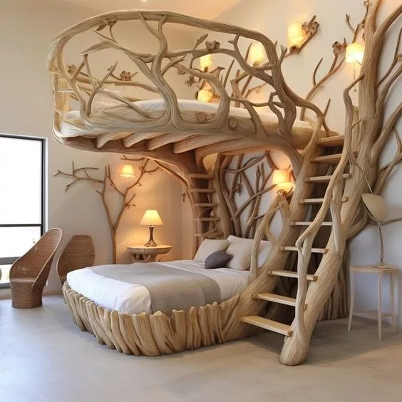 Exploring Treehouse Inspired Bunk Beds