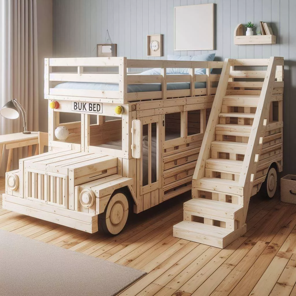 Vehicle Inspired Wooden Beds: Exploring Unique Designs