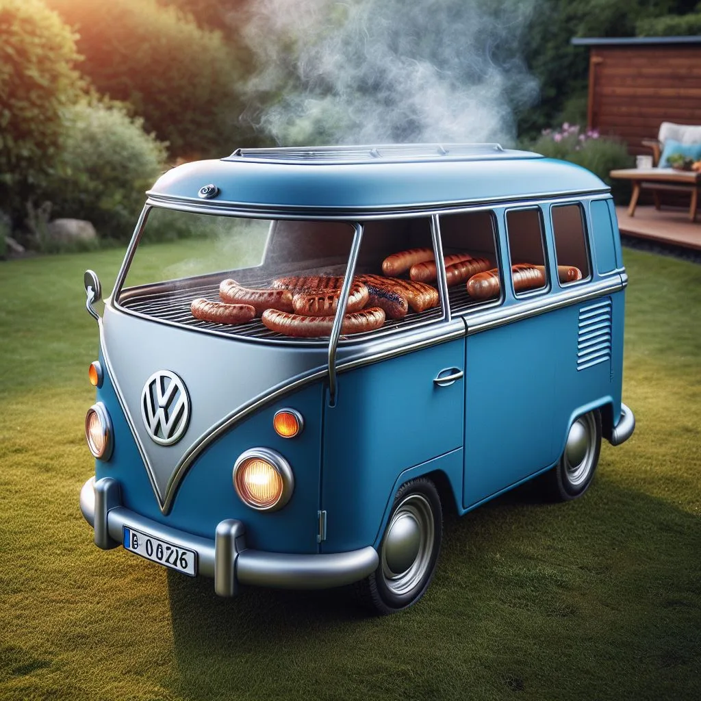 Volkswagen Bus Griller: Shipping Procedures & Grill Features