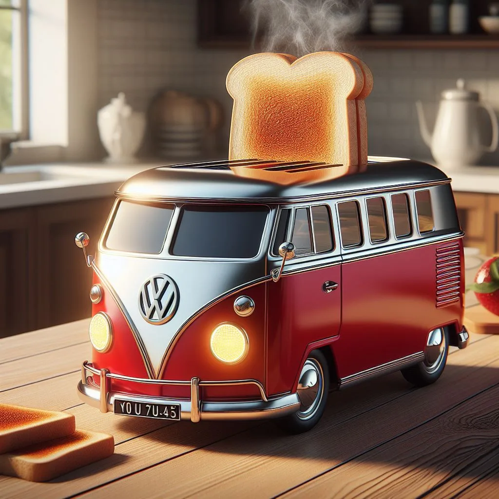 Unveiling Volkswagen Bus-Shaped Toasters