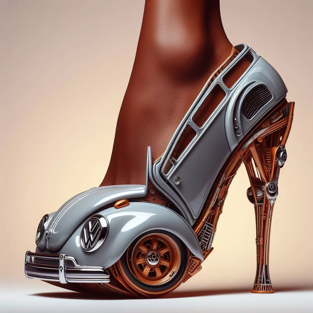 Volkswagen Inspired High Heels: A Statement of Confidence and Innovation