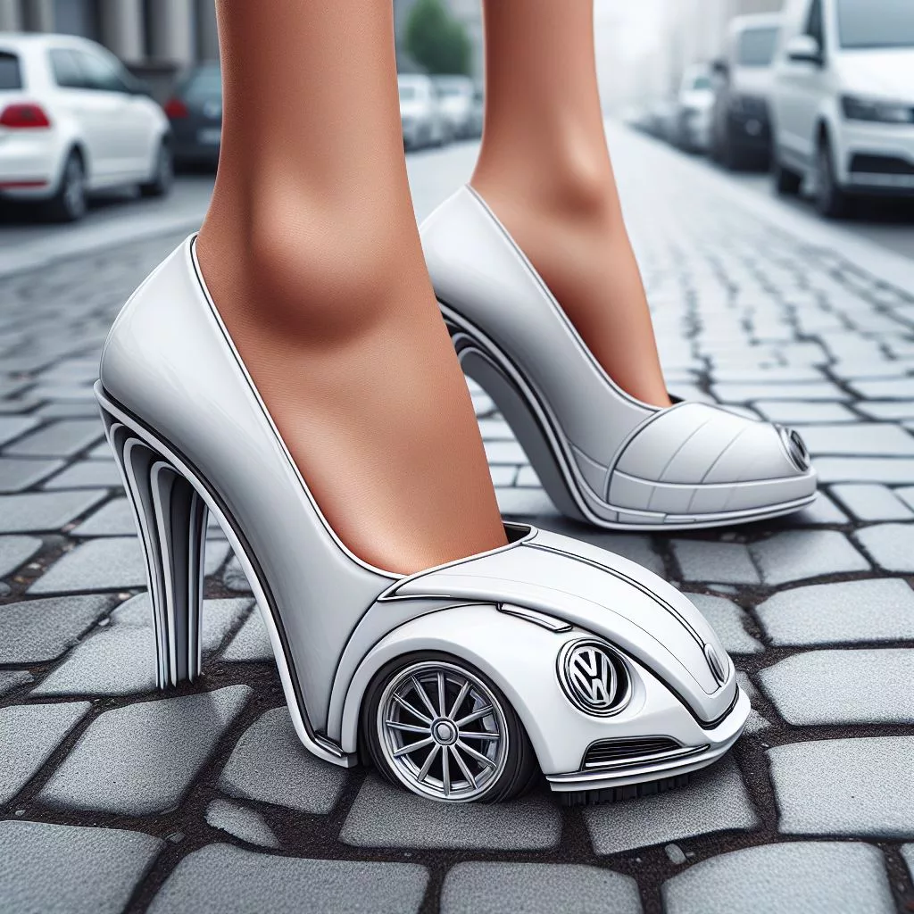 The Engineering of Elegance: Crafting Volkswagen Inspired High Heels