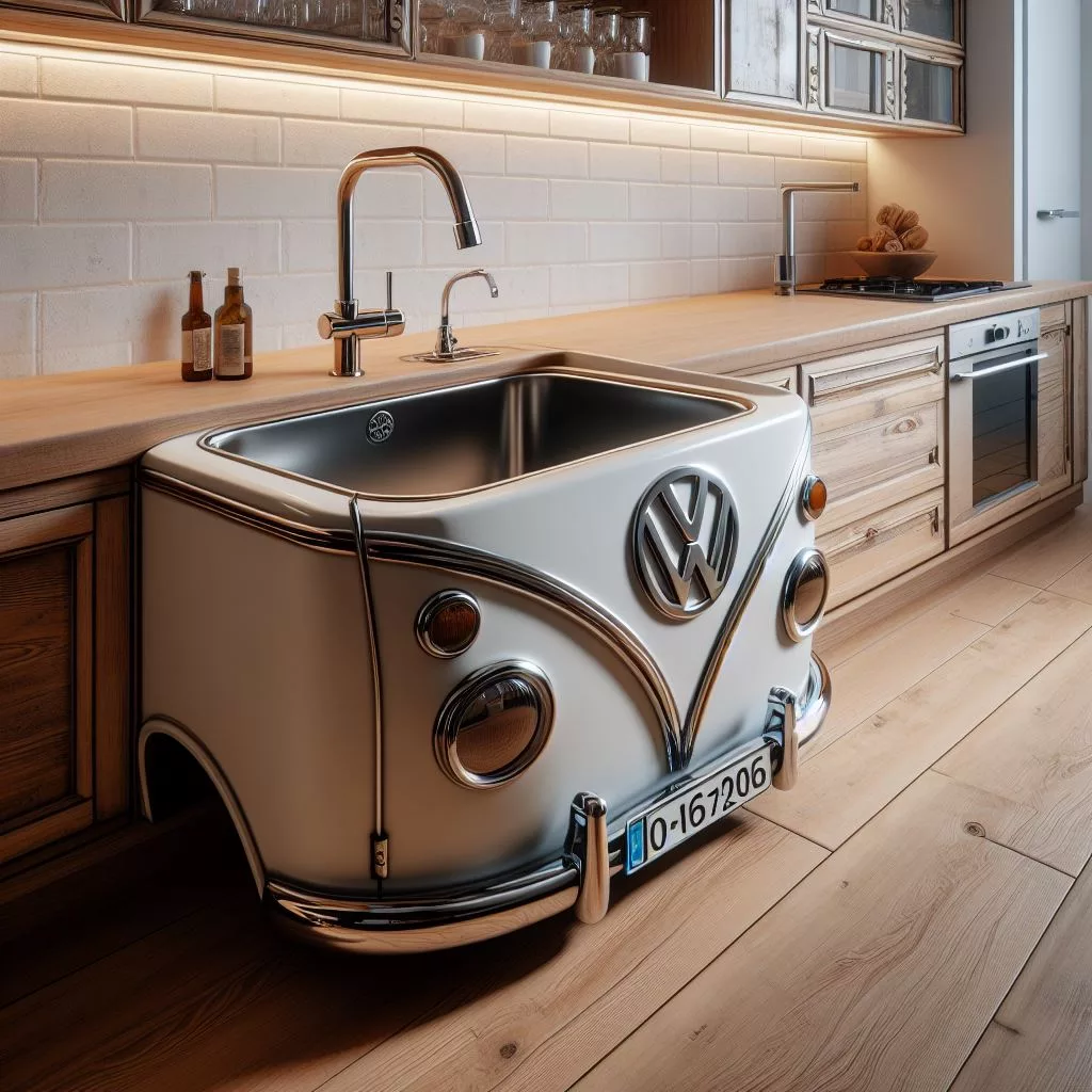 Designing your Volkswagen inspired sink