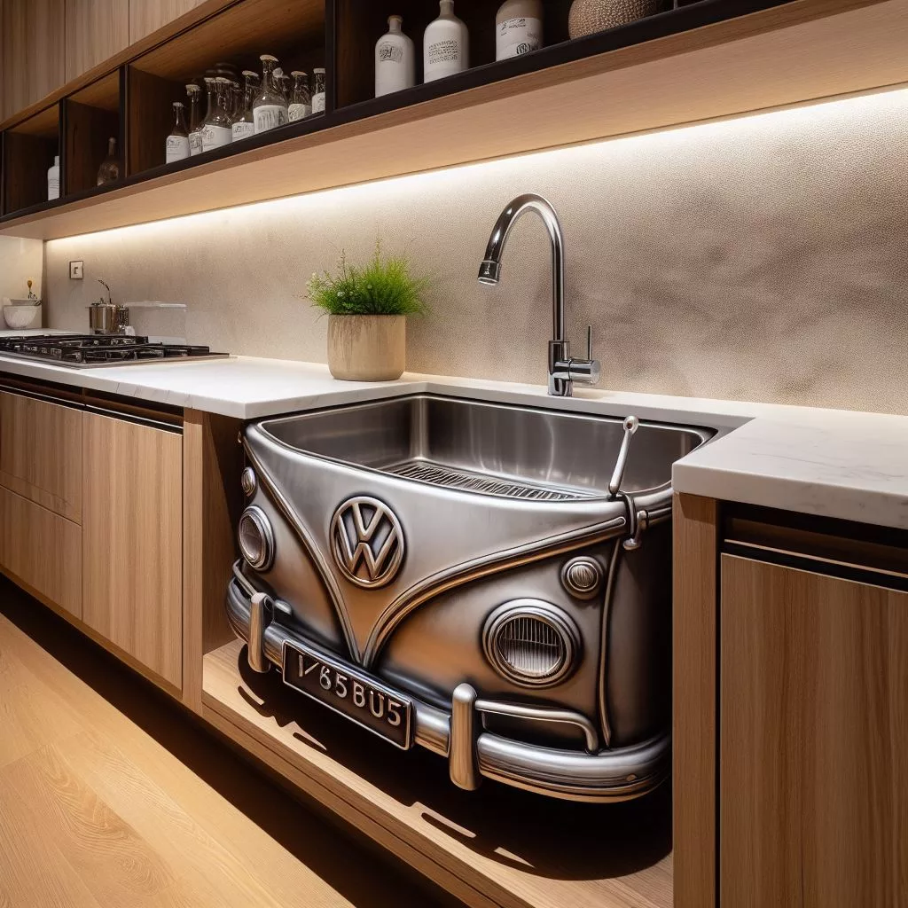 Volkswagen Inspired Sinks: Designing, Installing & Maintaining