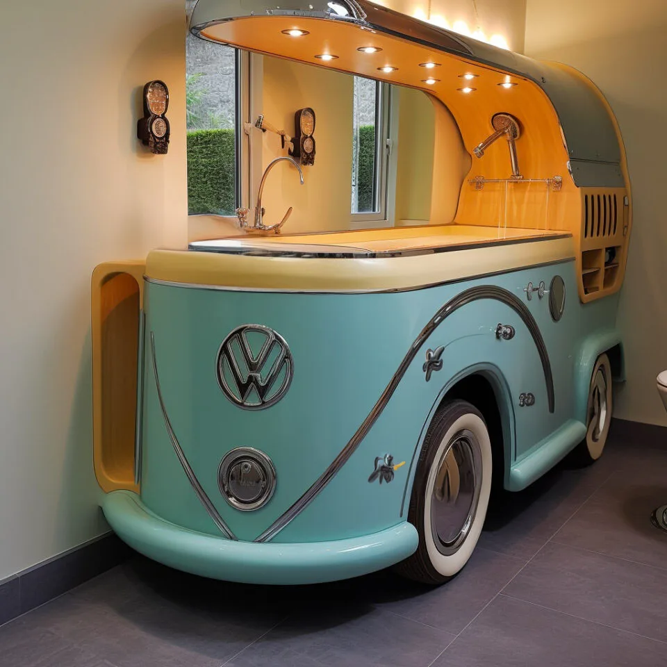 Design Features of VW Bus Vanities