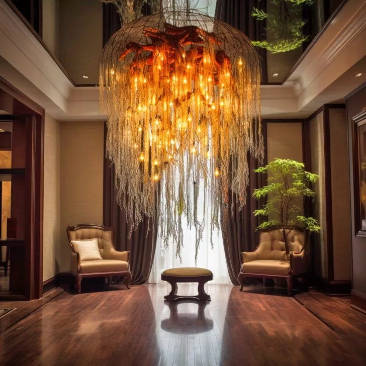 Natural Elegance of Willow Chandeliers