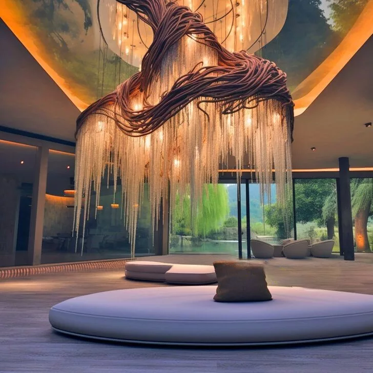 Weeping Willow Chandeliers