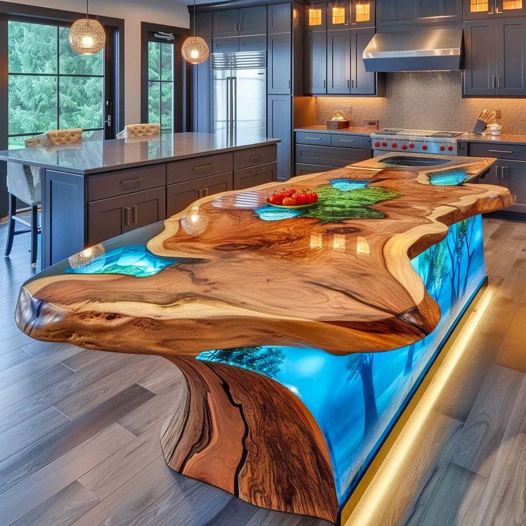 Beauty of Epoxy Resin Countertops